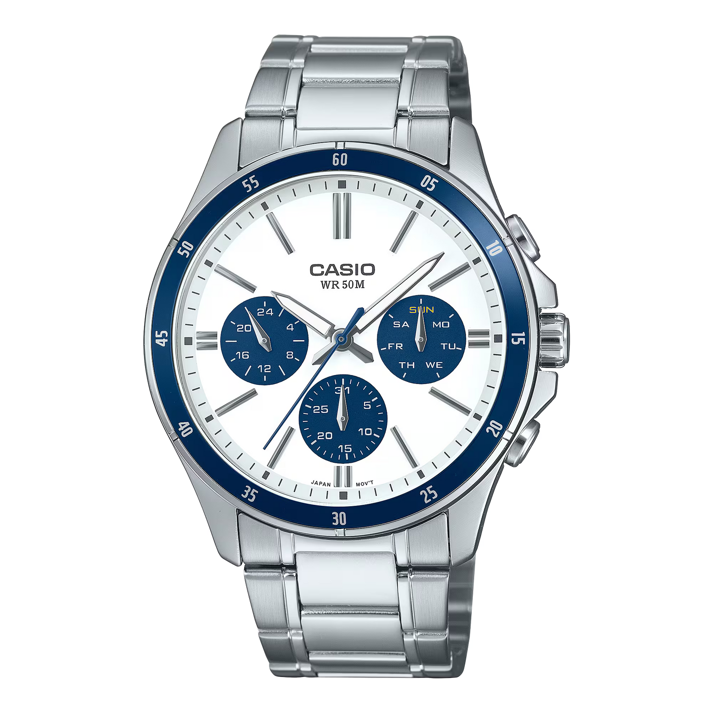Casio MTP-1374D-7A2V Silver Watch