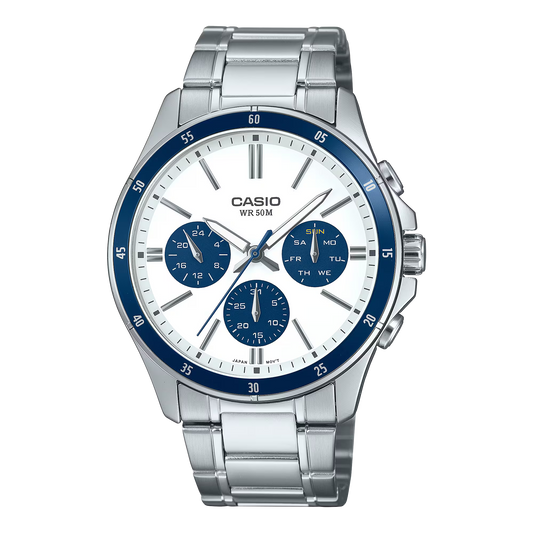Casio MTP-1374D-7A2V Silver Watch
