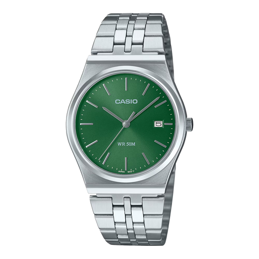Casio MTP-B145D-3AVDF Green Steel Watch