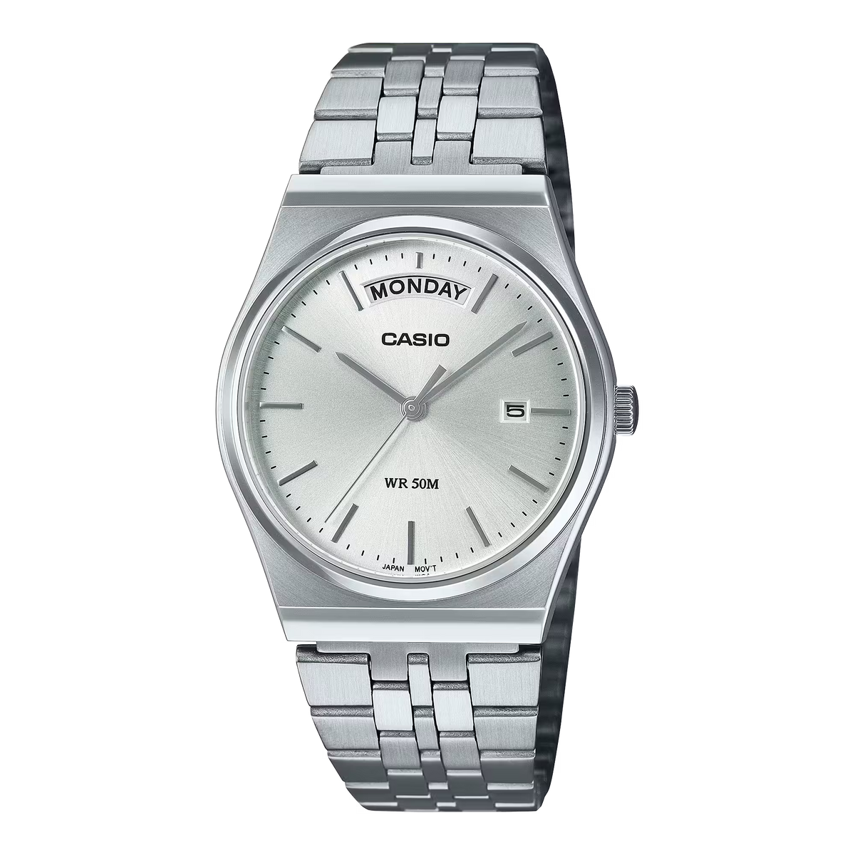 Casio MTP-B146D-7AVDF Silver Steel Watch