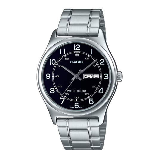 Casio MTP-V006D-1B2UDF Black Steel Watch