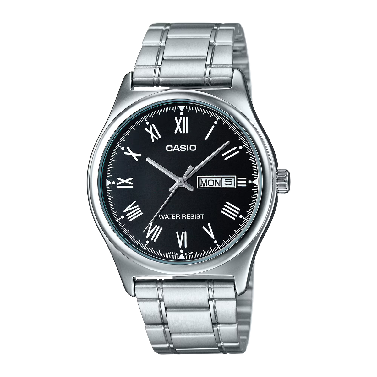 Casio MTP-V006D-1BUDF Black Steel Watch