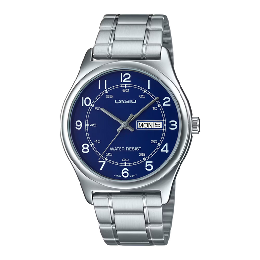 Casio MTP-V006D-2BUDF Blue Steel Watch