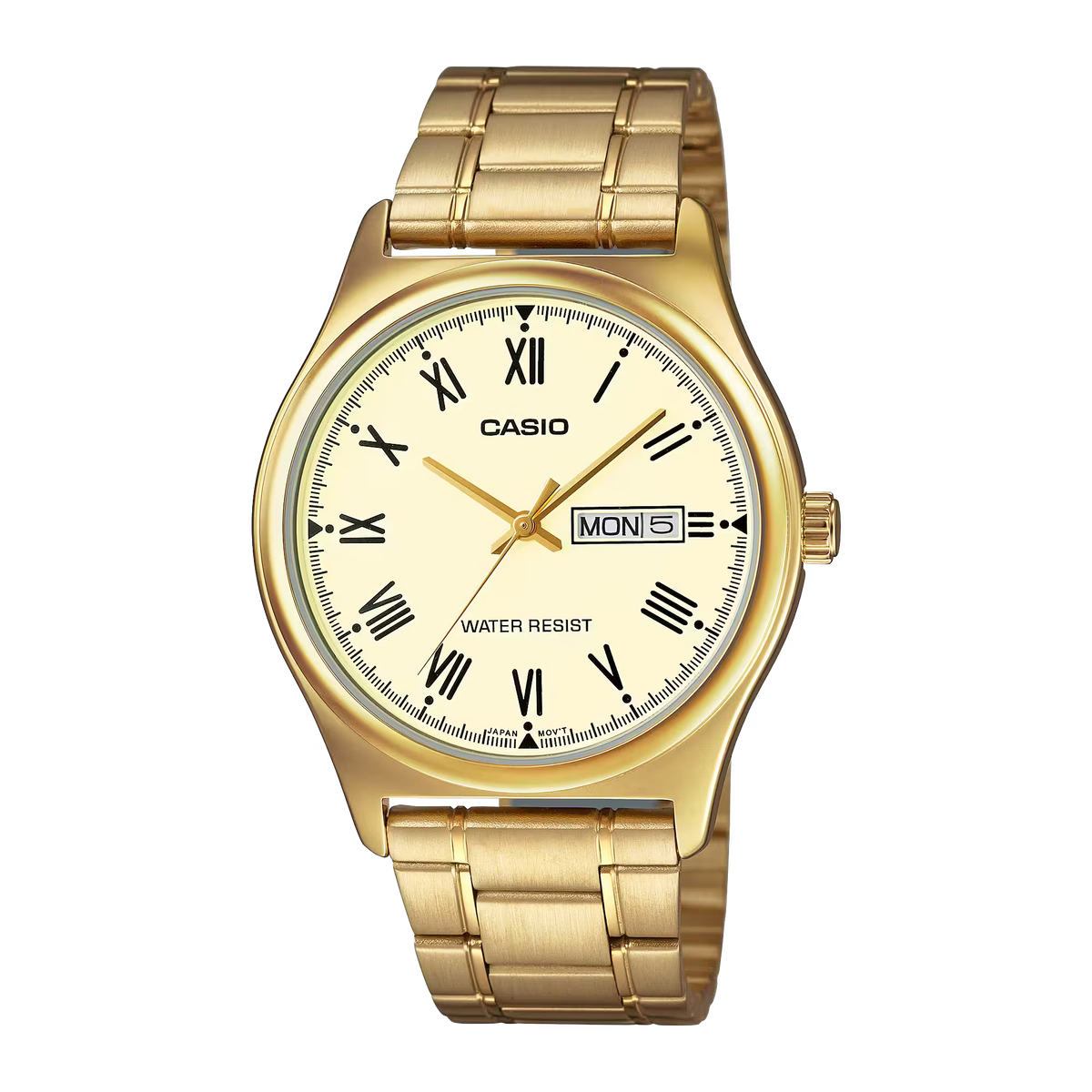Casio MTP-V006G-9BUDF Gold Steel Watch