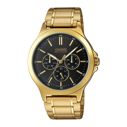 Casio MTP-V300G-1A Gold Watch