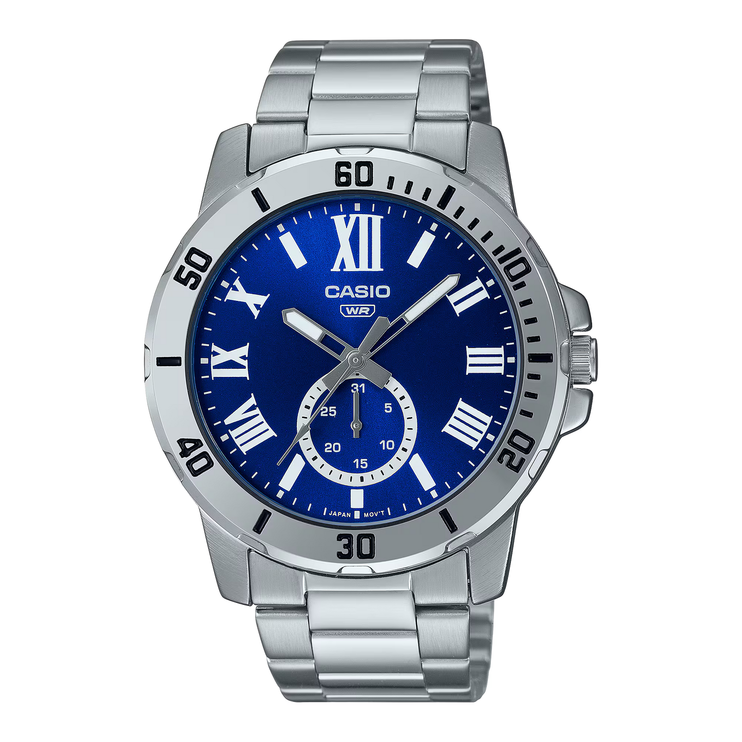 Casio MTP-VD200D-2B Blue Steel Watch