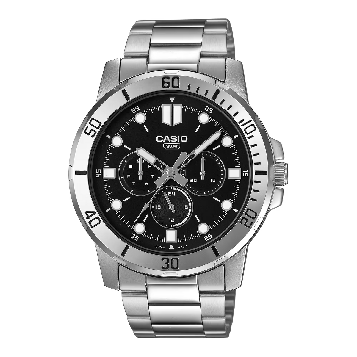 Casio MTP-VD300D-1EUDF Black Steel Watch