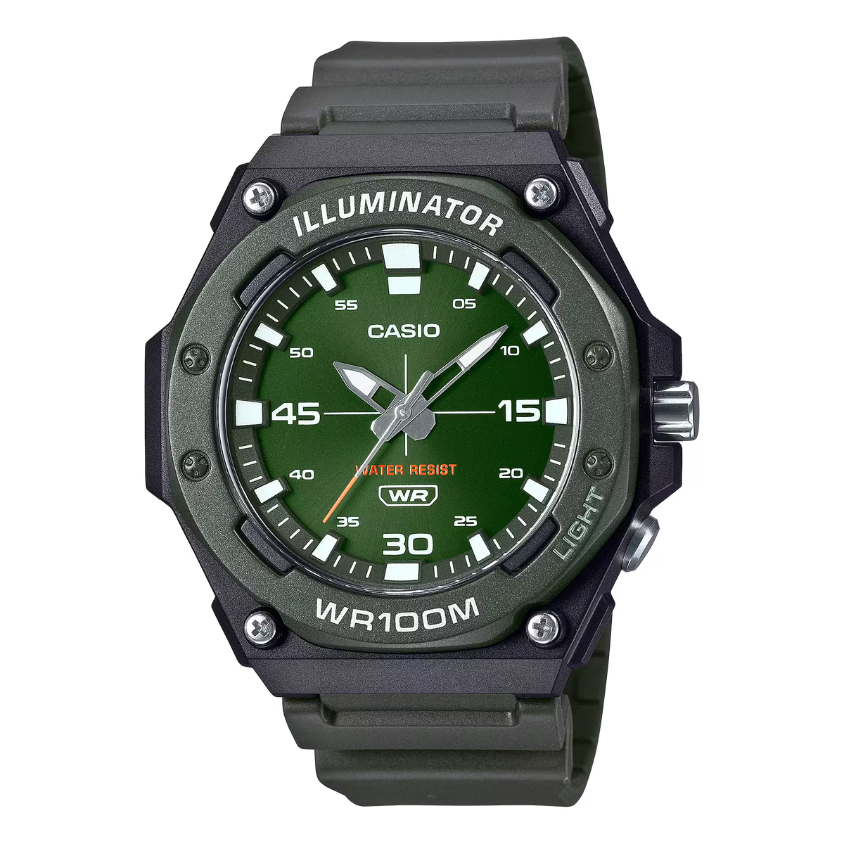 Casio MW-620H-3AVDF Green Watch