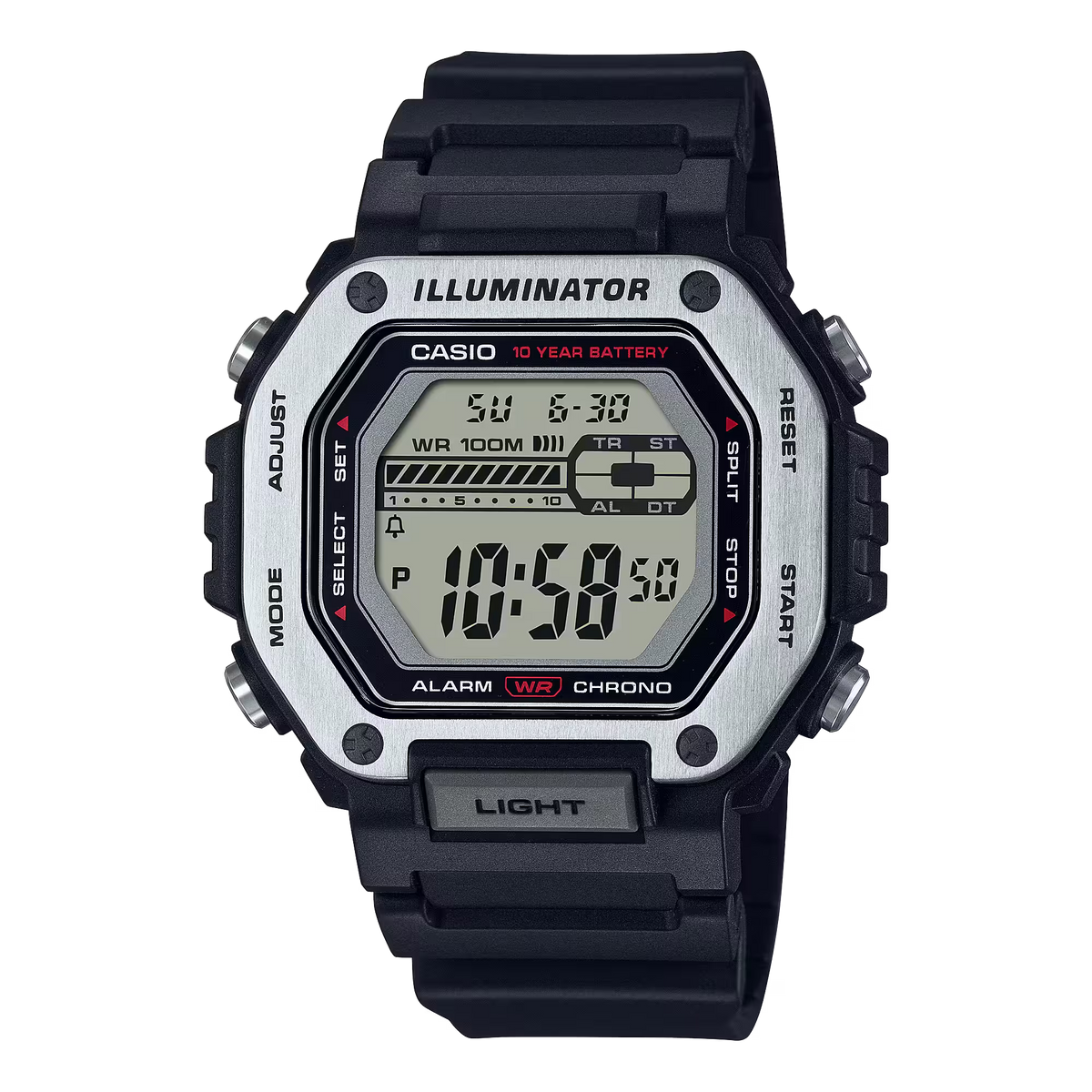 Casio MWD-110H-1AVDF Black Watch