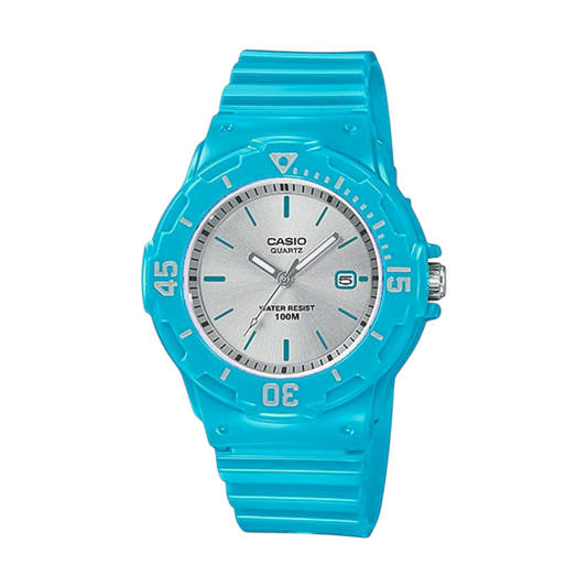 Casio Blue Analog Watch with Water Resistance LRW-200H-2E3V