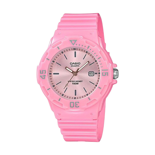Casio Pink Analog Watch with Water Resistance LRW-200H-4E4