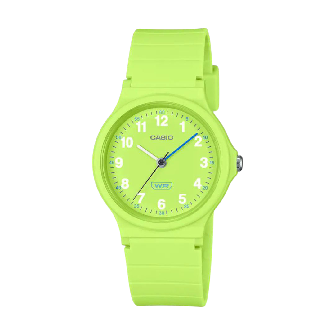 Casio Green Analog Watch with Compact Design LQ-24B-3B