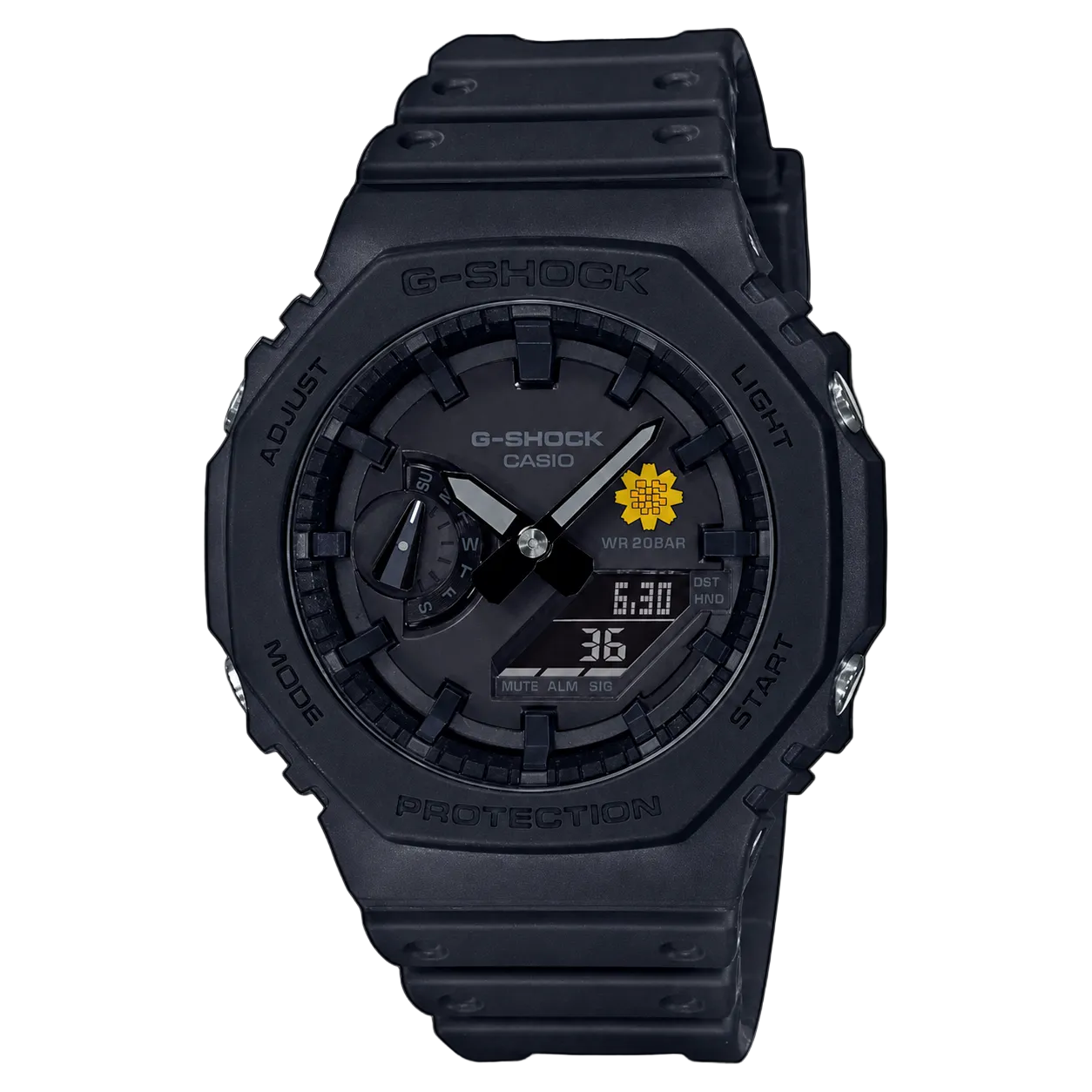 G-Shock Al Arfaj Flower Edition Customized GA-2100-1A1DR Watch