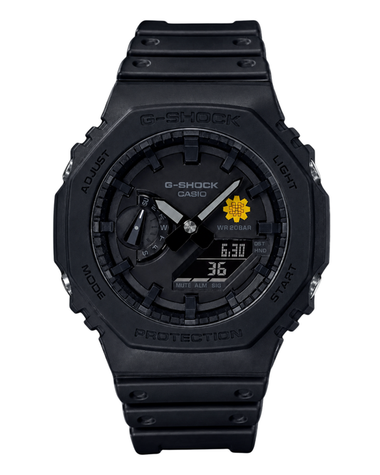 G-Shock Al Arfaj Flower Edition Customized GA-2100-1A1DR Watch
