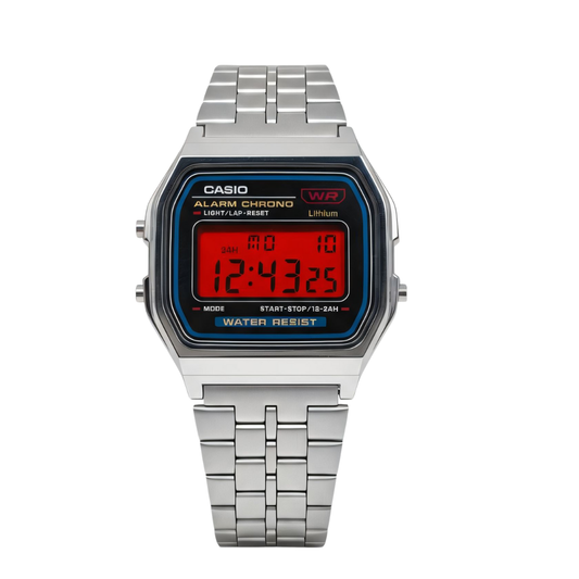 Casio Customized Red Display Watch