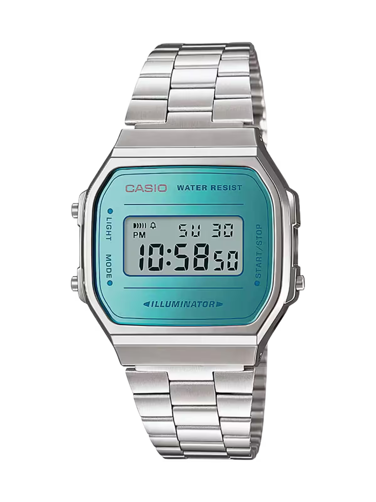 Casio A168WEM-2 Blue Vintage Digital Watch
