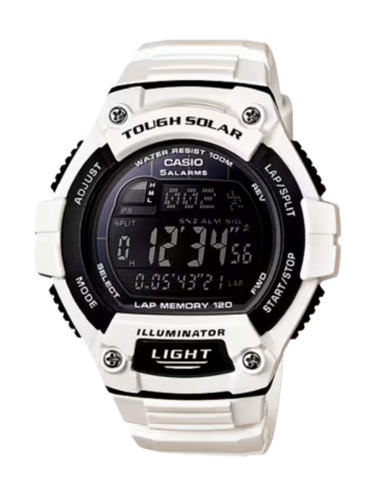 Casio W-S220C-7BV Solar White Watch