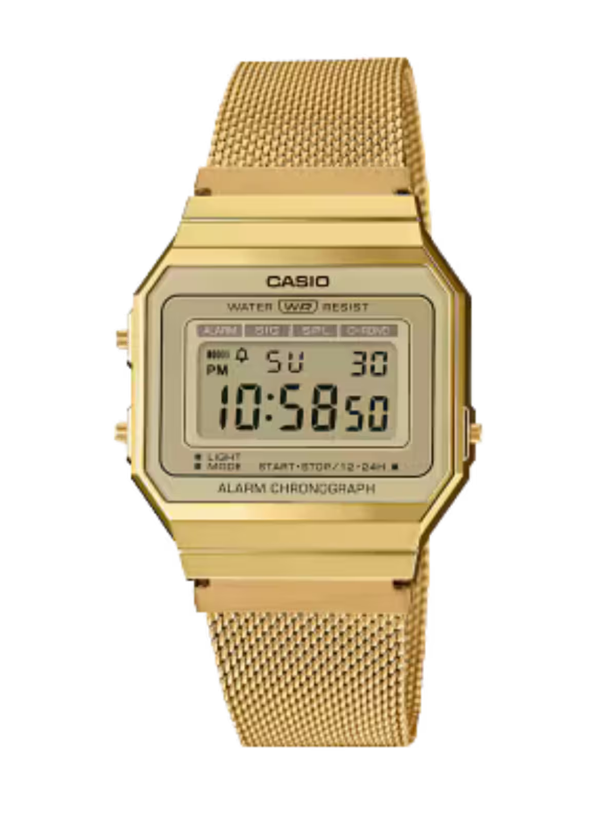 Casio A700WMG-9A Gold Watch