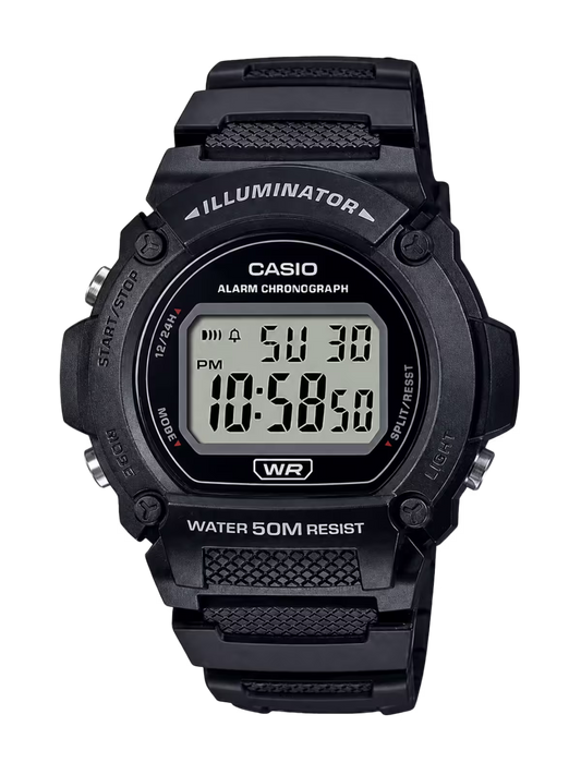 Casio W-219H-1AV Black Watch