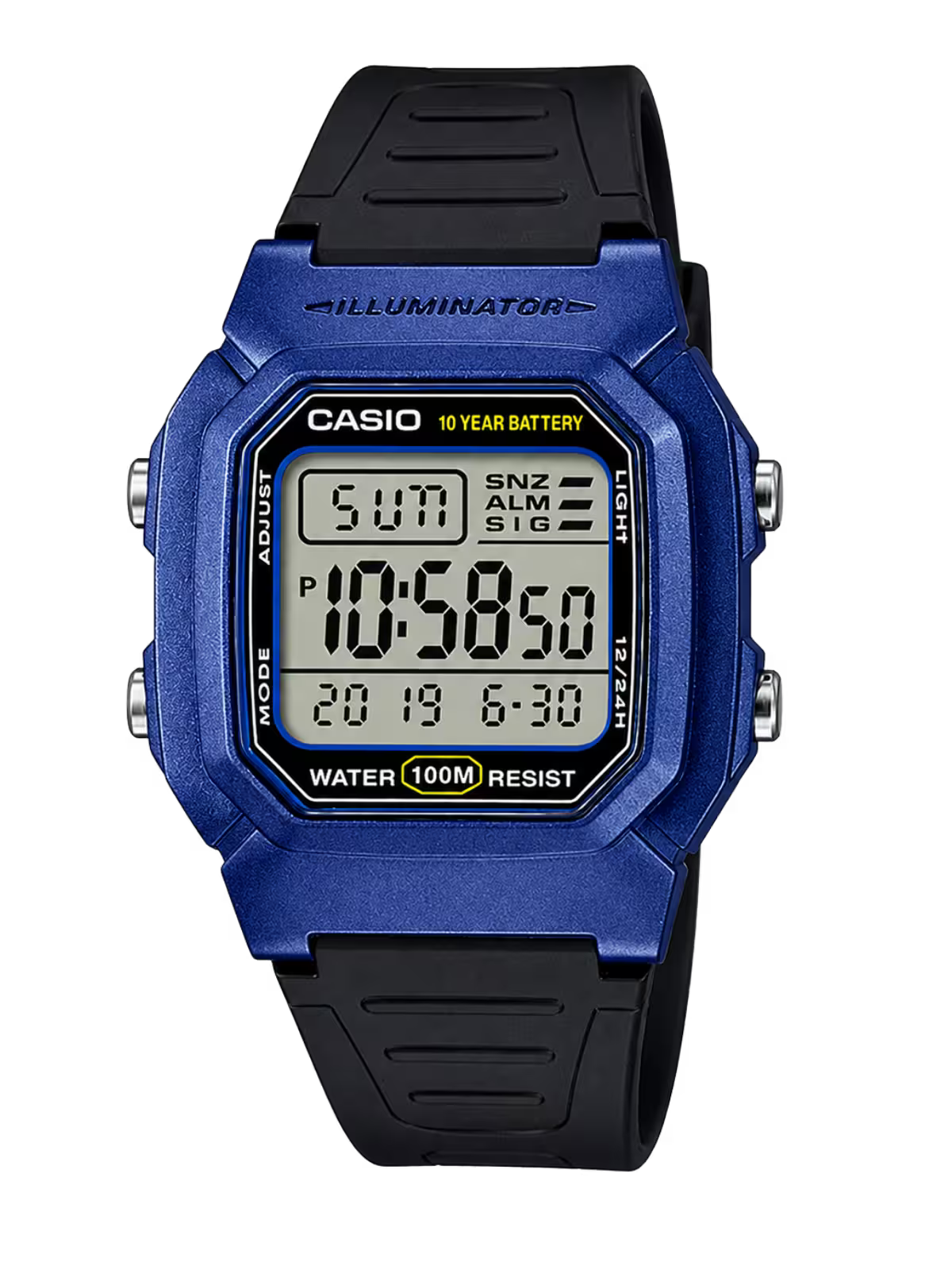 Casio W-800HM-2AV Blue Watch