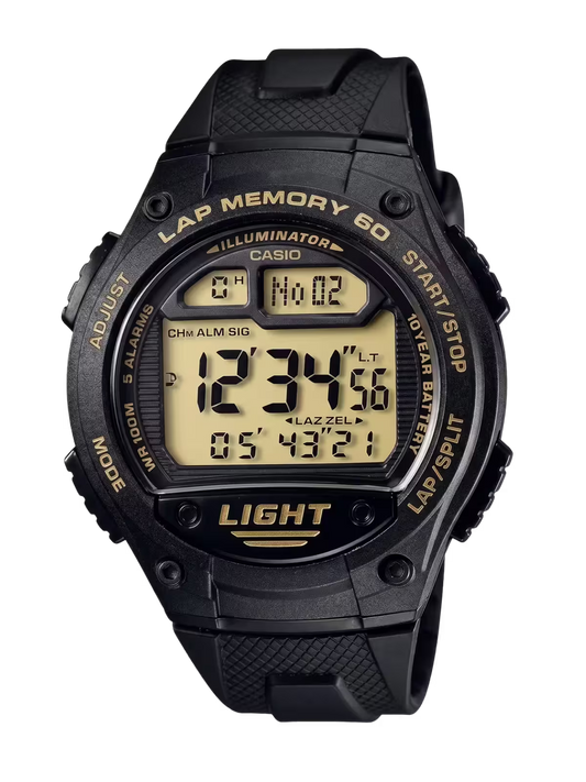 Casio W-734-9AV Black Watch