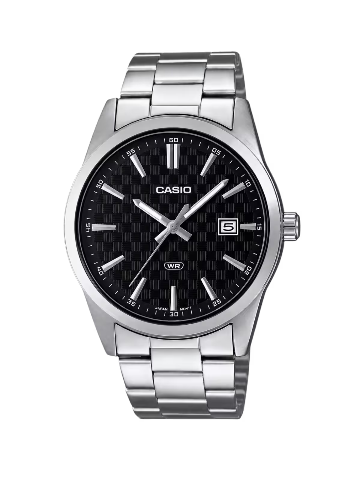 Casio MTP-VD03D-1A Black Steel Watch