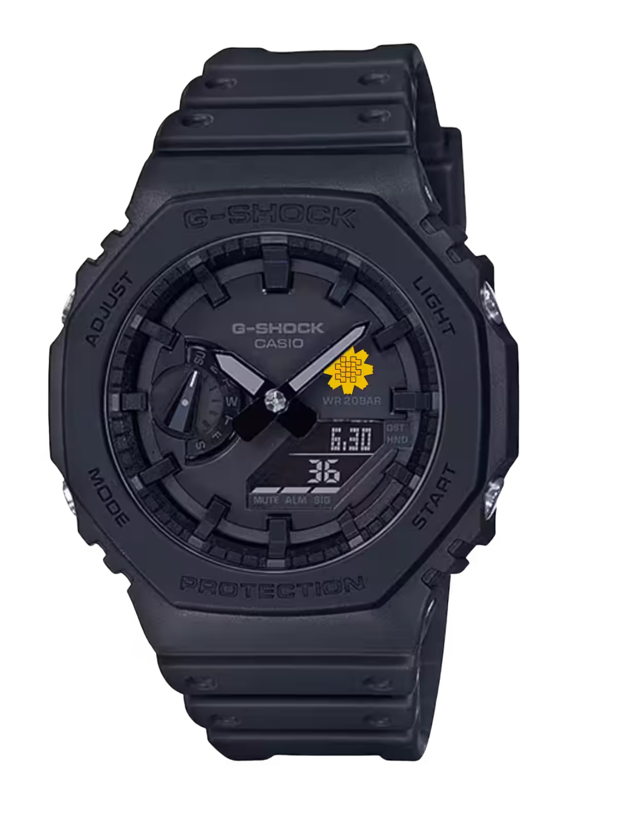 G-Shock Al Arfaj Flower Edition Customized GA-2100-1A1DR Watch