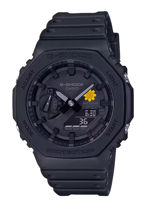 G-Shock Al Arfaj Flower Edition Customized GA-2100-1A1DR Watch