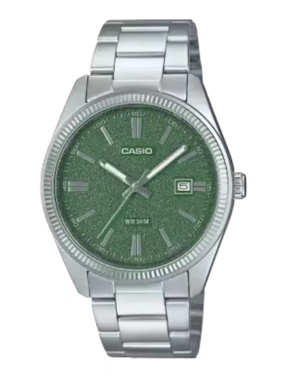 Casio MTP-1302DA-3A Green Steel Watch