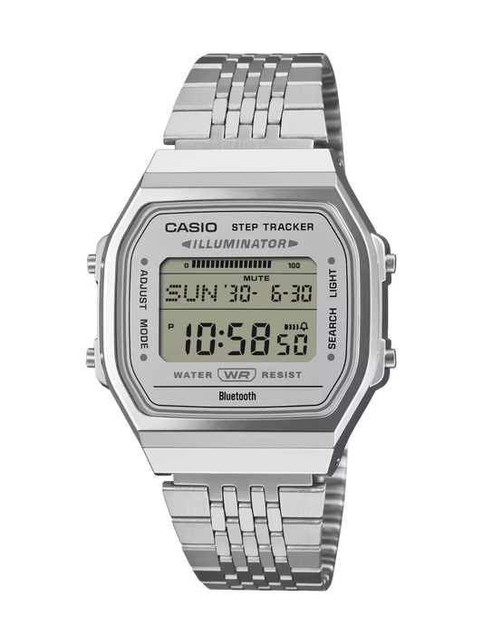 Casio ABL-100WE-7ADF Bluetooth Silver Steel Watch
