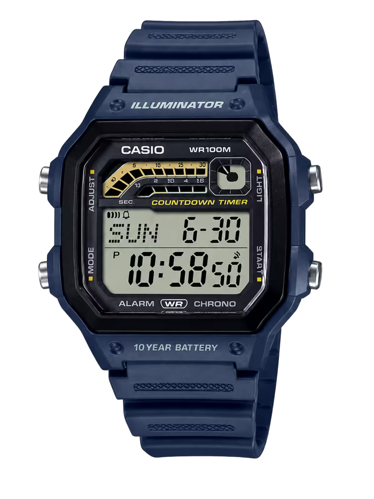 Casio WS-1600H-2AV Blue Watch