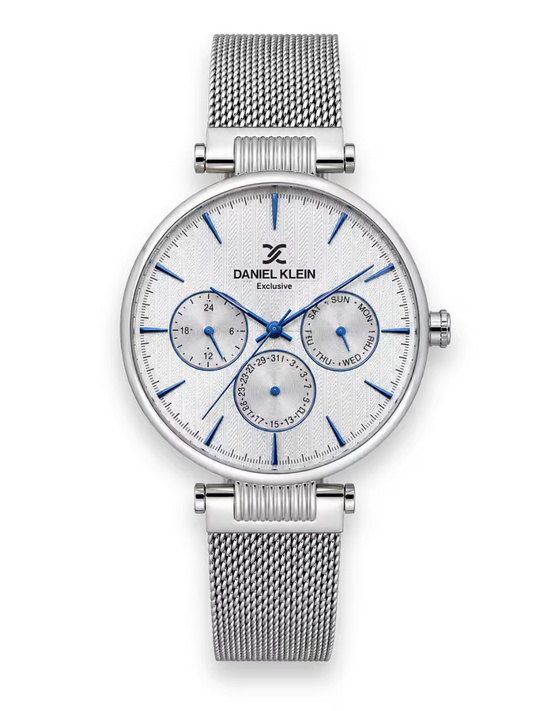 Daniel Klein Men’s Silver Watch