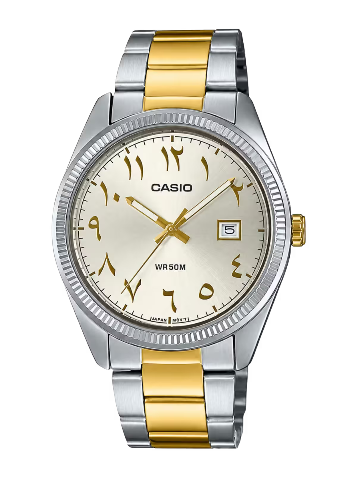 Casio MTP-1302SG-7B3 Arabic Silver Watch