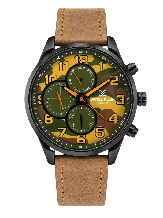 Daniel Klein Men’s Brown Watch
