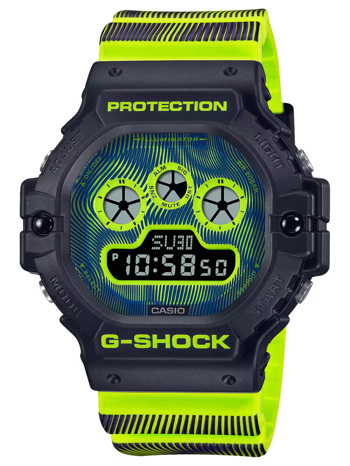 G-Shock DW-5900TD-9DR Yellow Watch