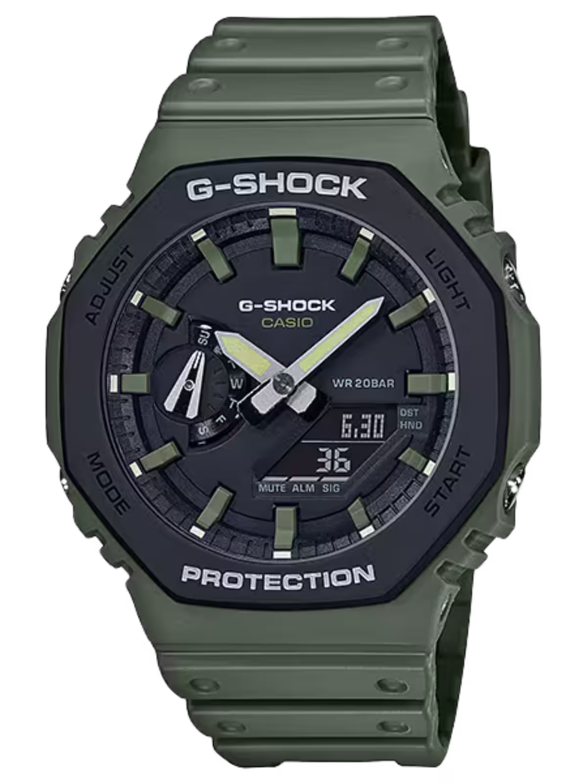 G-Shock GA-2110SU-3ADR Green Watch