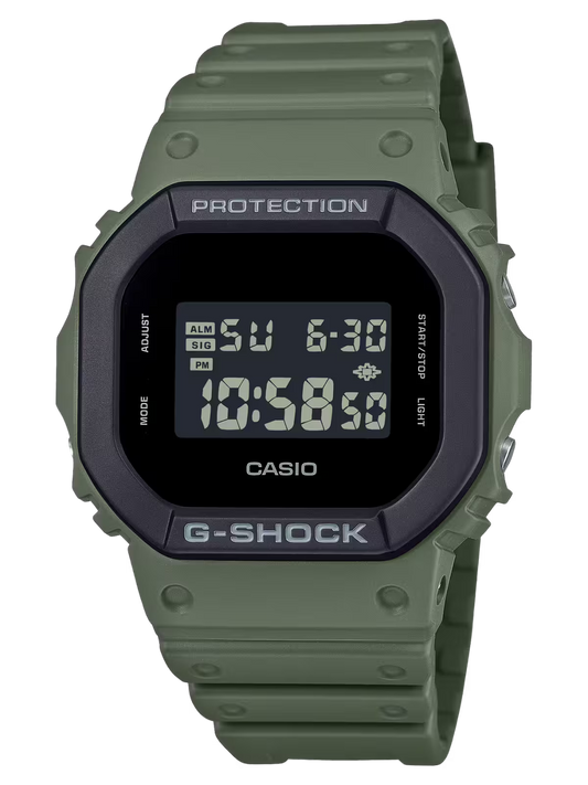 ساعة جي-شوك DW-5610UU-3DR الخضراء