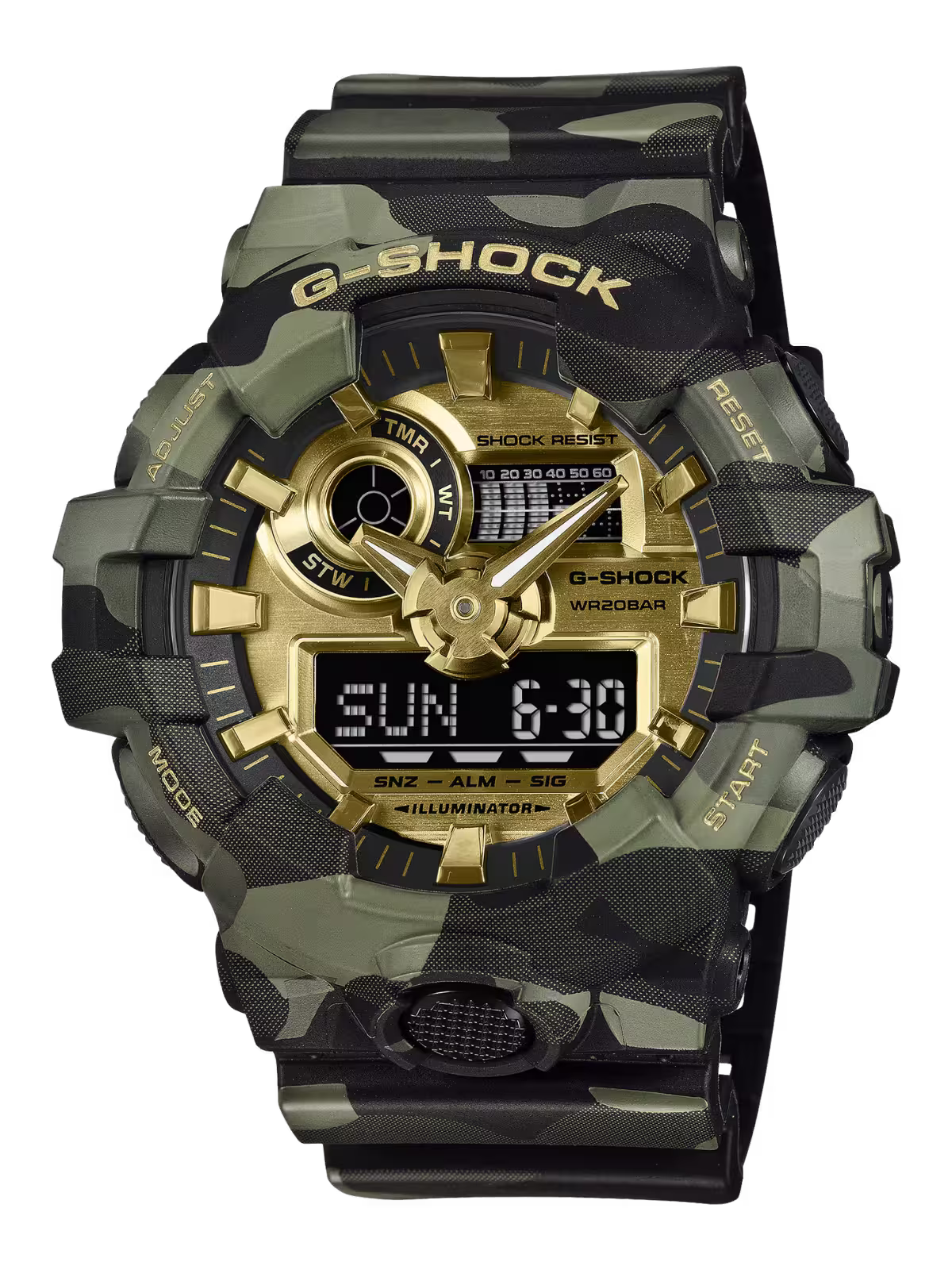 G-Shock GA-700CMG-3ADR Green Color Watch