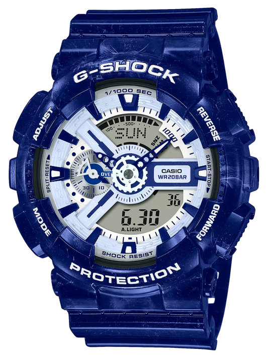G-Shock GA-110BWP-2ADR Blue Color Watch