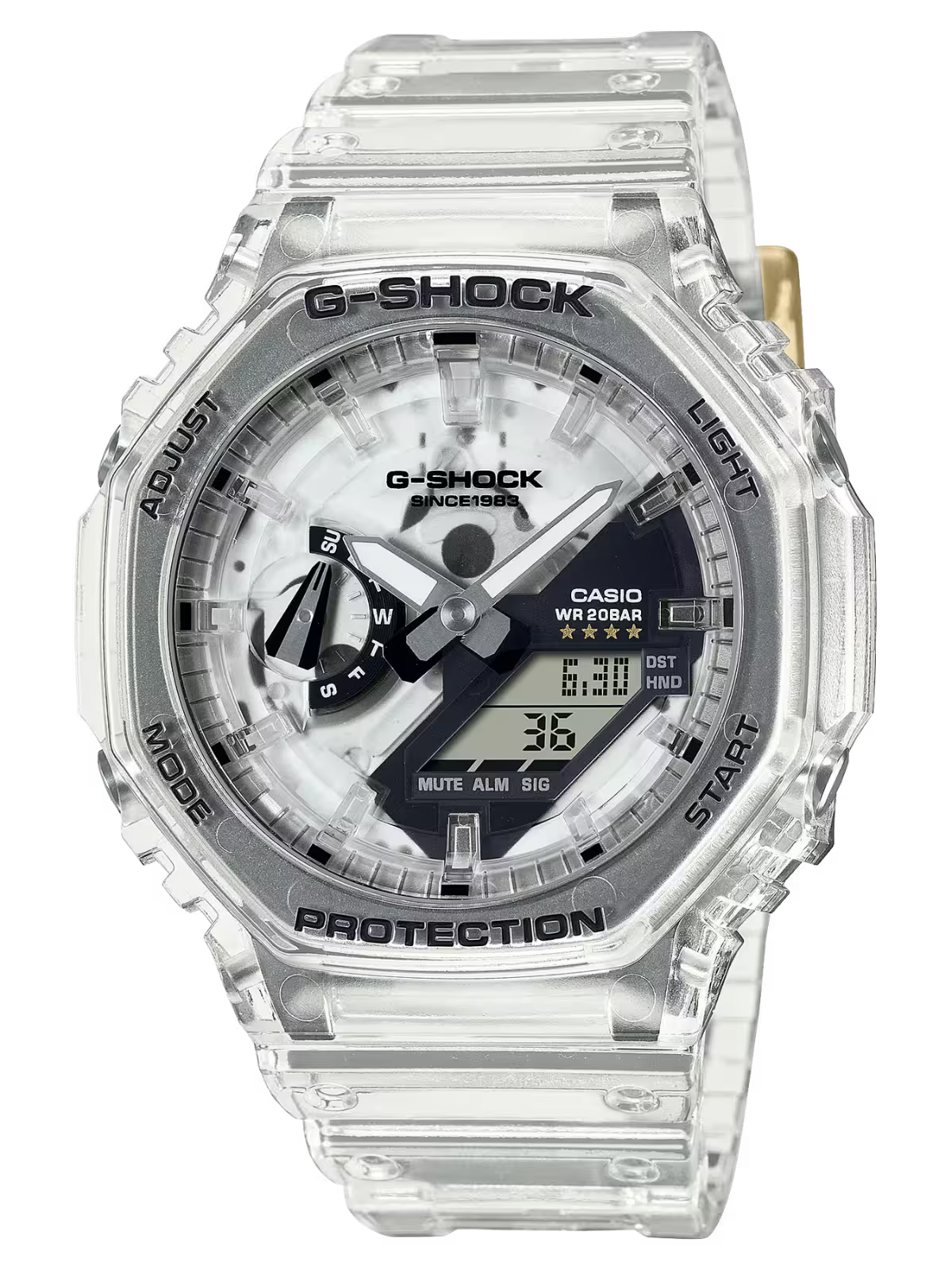 G-Shock GA-2140RX-7ADR White Color Watch