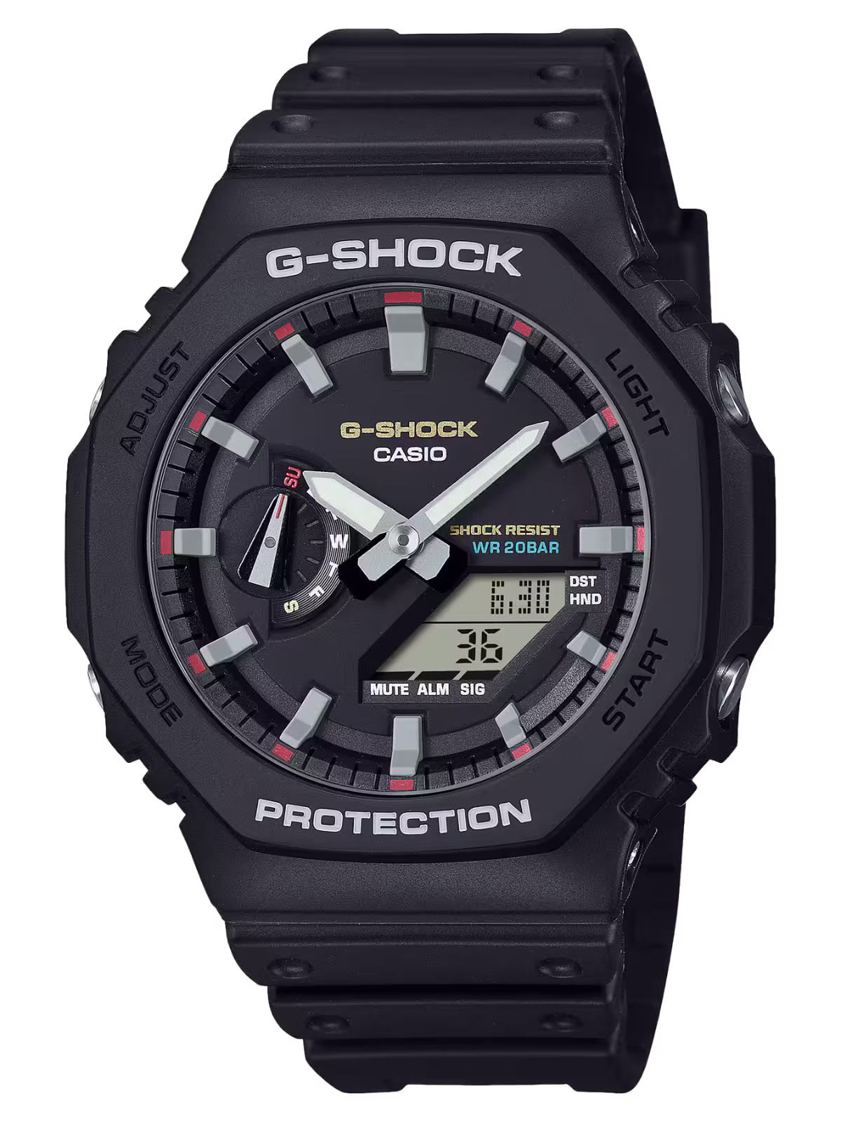 G-Shock GA-2100RL-1ADR Black Color Watch