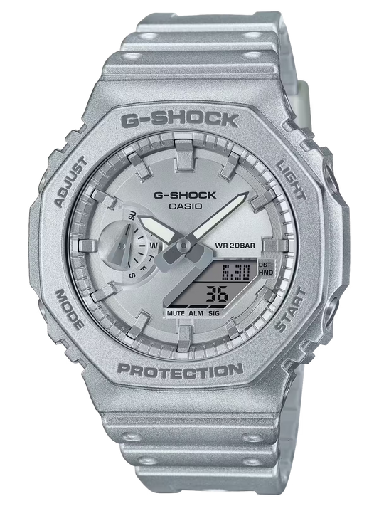 G-Shock GA-2100FF-8ADR Silver Color Watch