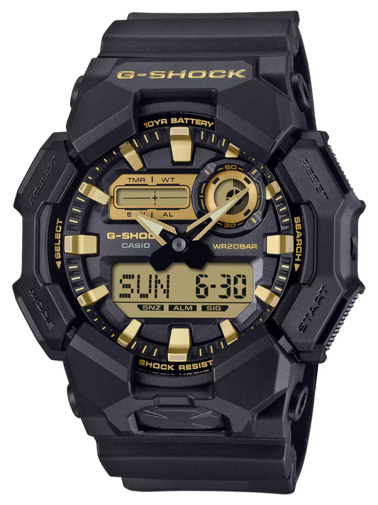 G-Shock GA-010GB-1A9DR Black Color Watch
