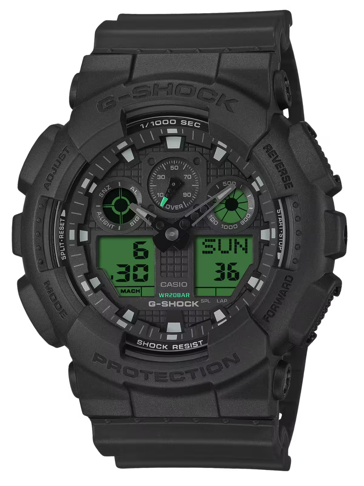 G-Shock GA-100BEG-1ADR Black Color Watch