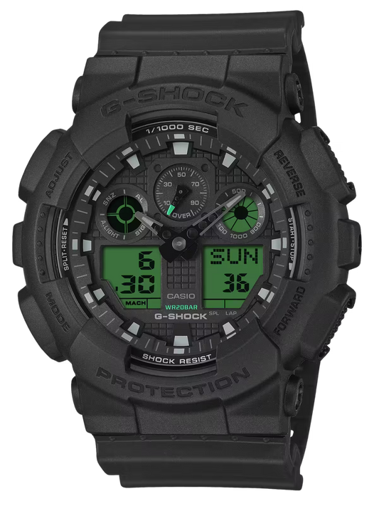 G-Shock GA-100BEG-1ADR Black Color Watch