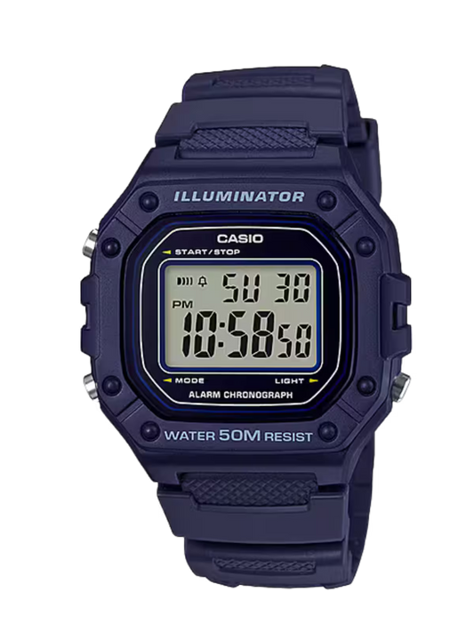 Casio W-218H-2AVDF Blue Watch
