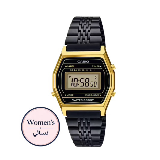 Casio LA-690WGB-1 Women's Black Watch