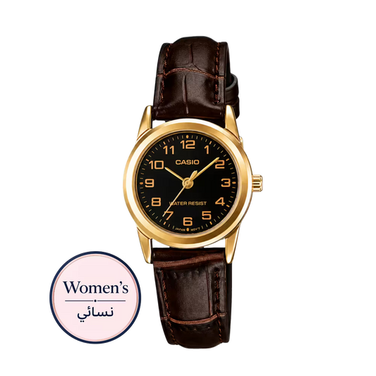 Casio LTP-V001GL-1B Women's Black Watch