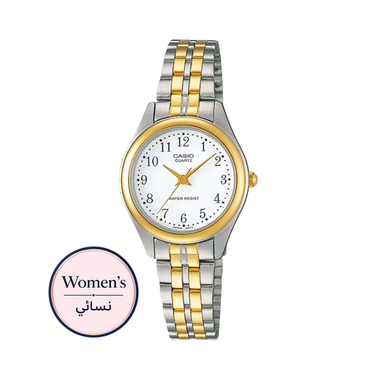 Casio LTP-1129G-7B Women's Gold Watch