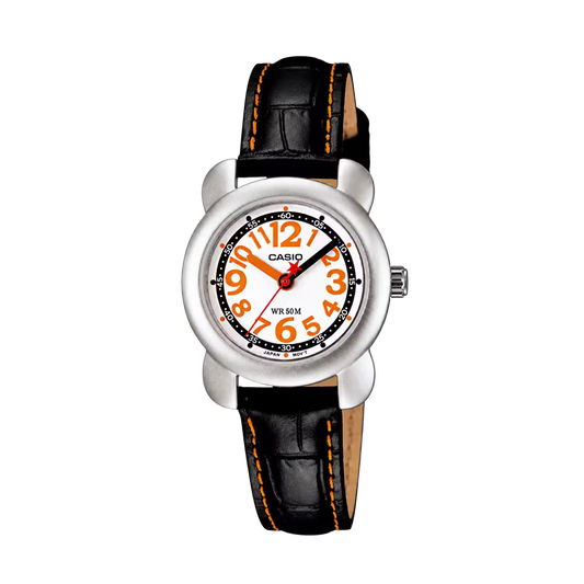 Casio LTR-18L-1BV Leather Black Watch
